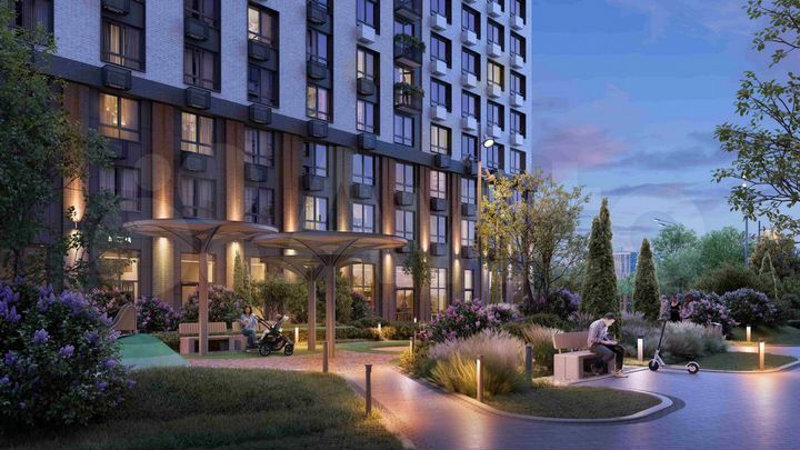 Квартира-студия, 23,7 м², 2/25 эт.