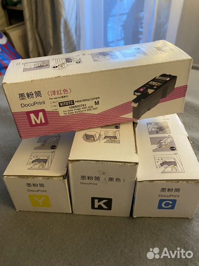 Катриджи для принтера Xerox phaser 6020 б/у Китай