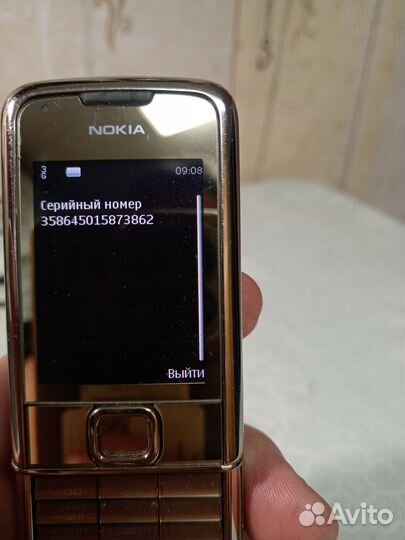 Nokia 8800 Gold Arte, 4 ГБ