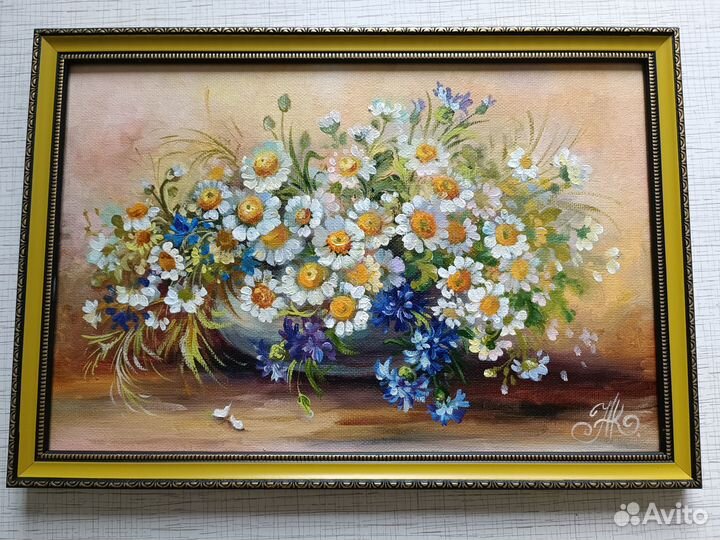 Картина маслом с подрамником 