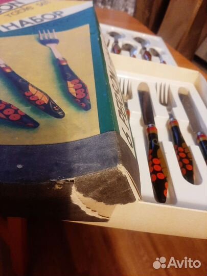 Столовый набор ложки и вилки СССР