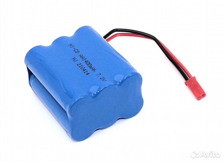 Аккумулятор Ni-Cd 7.2V 1400 mAh AA Row разъем JST