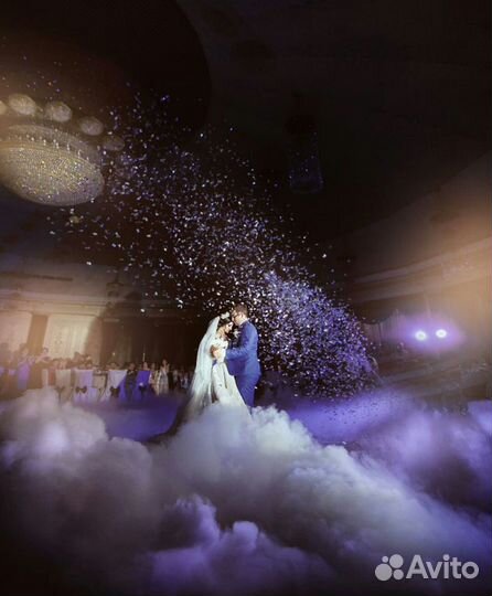 Настоящий Тяжелый дым, дым машина, стелящийся дым