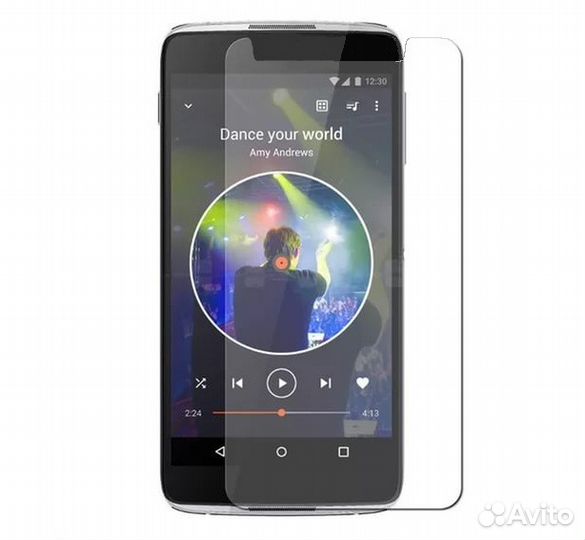 Защитное стекло на Alcatel Idol 4 (OT6055)