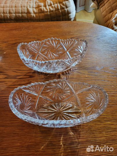 Хрустальная посуда СССР