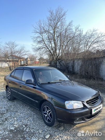 Hyundai Accent 1.5 МТ, 2008, 220 000 км