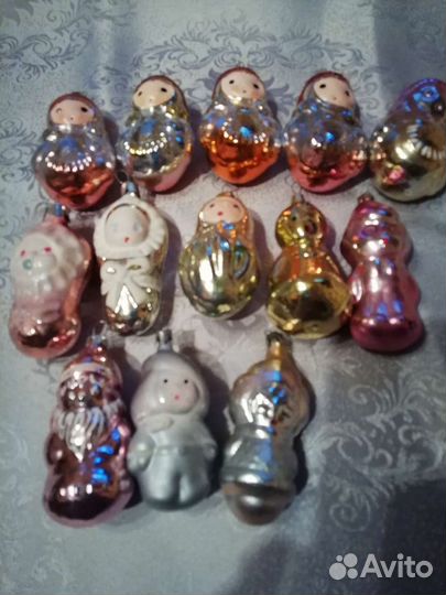 Елочные игрушки. ссср-250руб