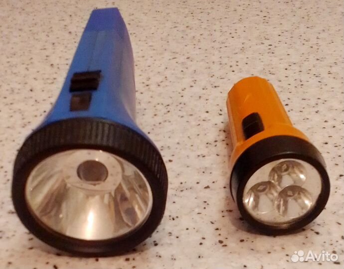 Фонарики с подзарядкой и светодиодный