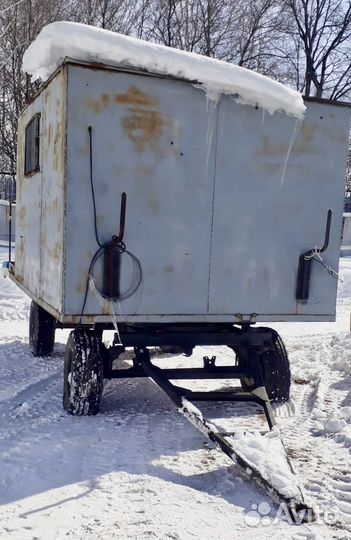 Аренда бытовки вагончика на колесах