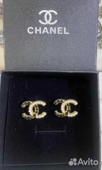 Серьги Chanel vip gift