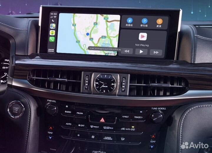 Android приставка в штатный монитор Lexus LX570