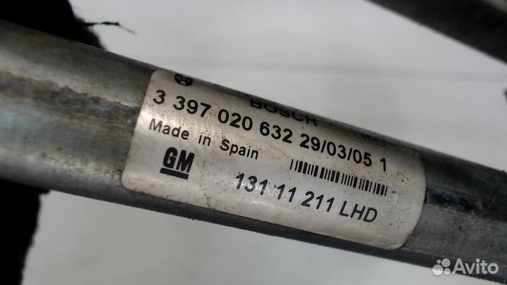 Механизм стеклоочистителя Opel Astra H, 2005