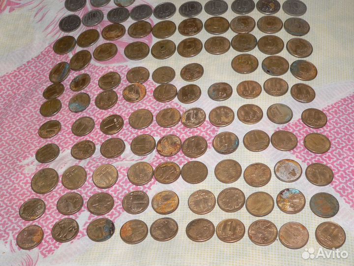 Монеты Россия 91-92гг жетоны Метро коллекция 121шт