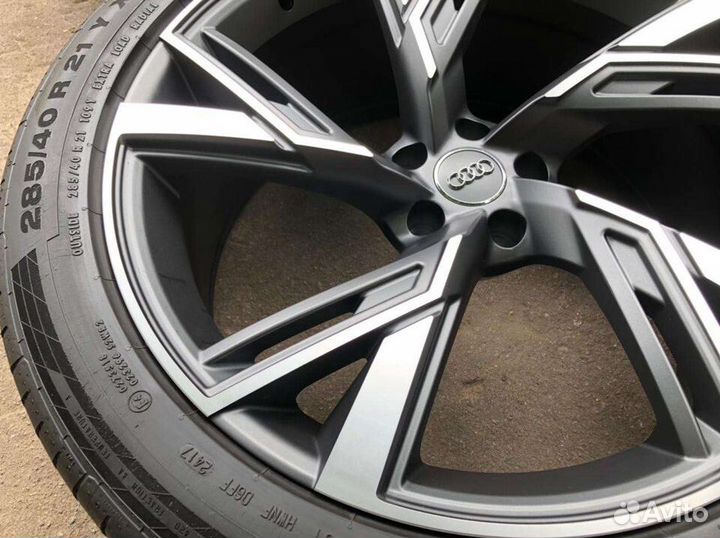 Летние колеса R21 на Audi Q7 4M 285/40/21