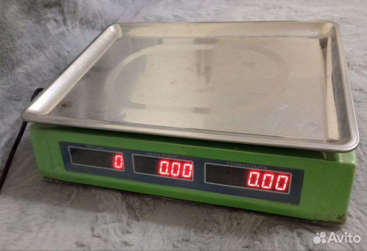 Весы электронные, денежный ящик