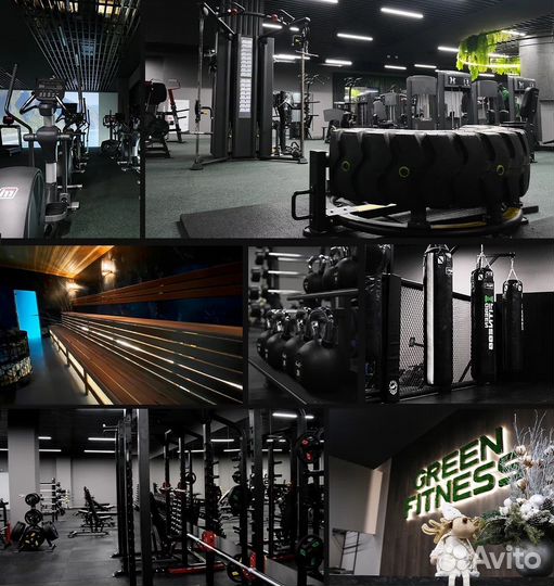 Абонемент фитнес. Абонемент в зал. Green Fitness