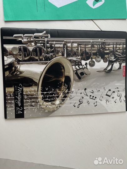 Сольфеджио раб.тетрадь Калинина 7 кл.тет-дь д/ нот