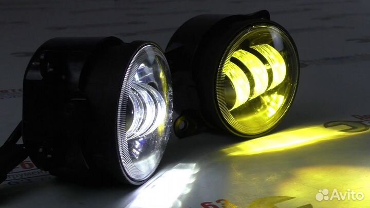 Диодные противотуманные фары LED птф