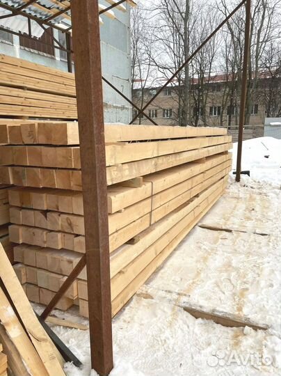 Доска обрезная 25х150х6000мм от производителя