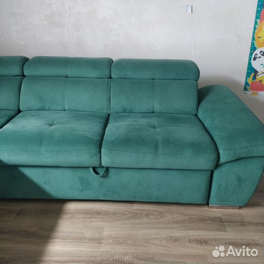 Большой угловой диван бу