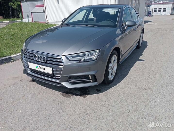 Audi A4 2.0 AMT, 2018, 88 000 км