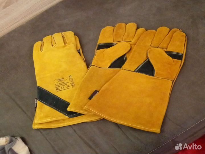 Перчатки-краги сварочные