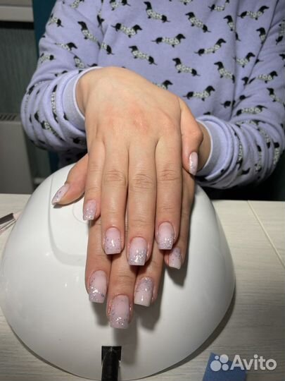 Маникюр-наращивание-педикюр