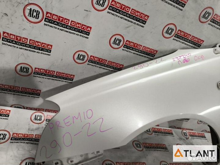 Крыло переднее левое toyota premio