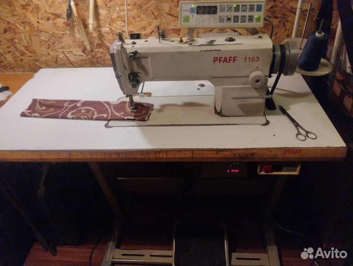 Швейная машина pfaff 1163