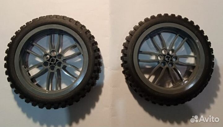 Lego technic колеса для мотоцикла, 2 шт