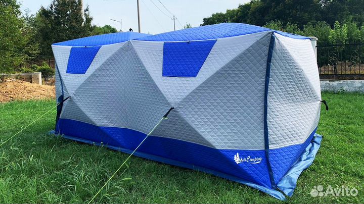 Зимняя палатка 2-й куб 3 слоя турист 2023