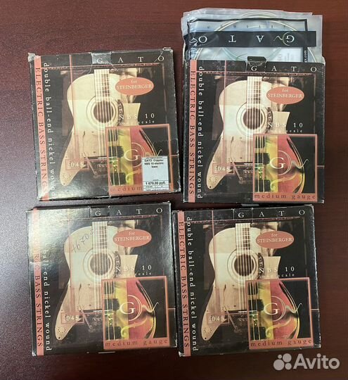 Струны gato NBS 10 045 для бас-гитары