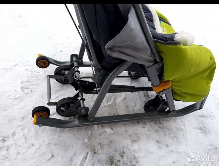 Санки коляска nika kids