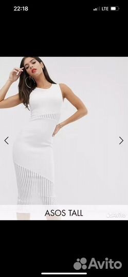 Вечернее платье ASOS, Zara