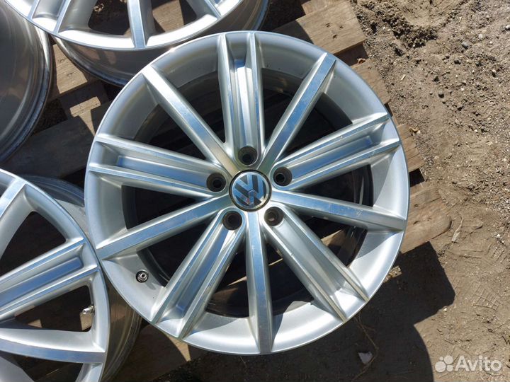 VW Tiguan New York Ориг Датчики R18 5x112 ET43 7J
