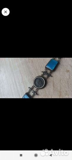 Старинный браслет серебряный