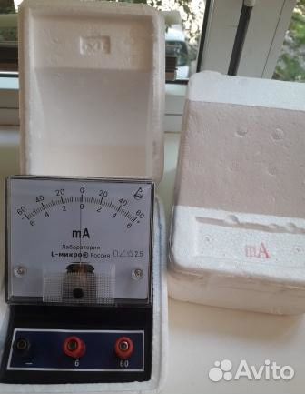 Продам новый миллиамперметр лабораторный учебный