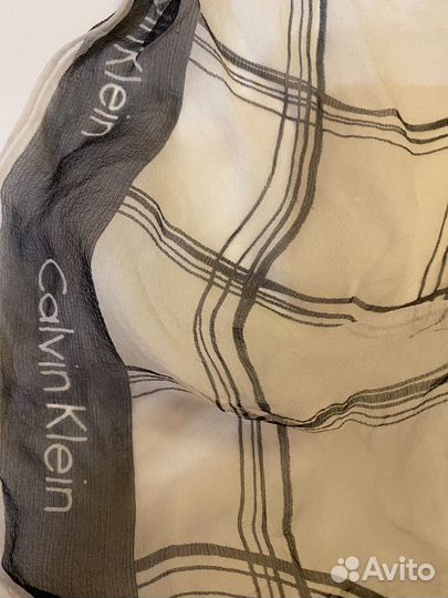 Calvin klein платок 45*45 шелк