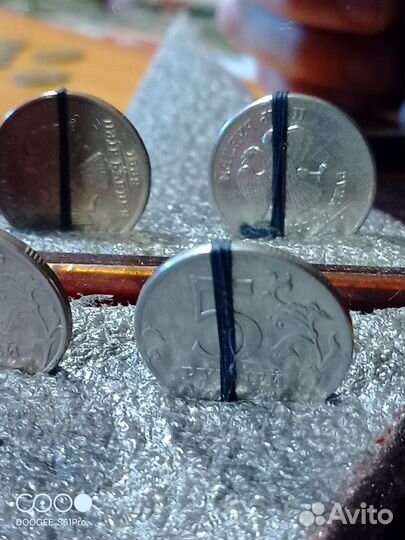 5 рублевки(1998г.спмд,2012г.ммд) Перевертыш(Лот)