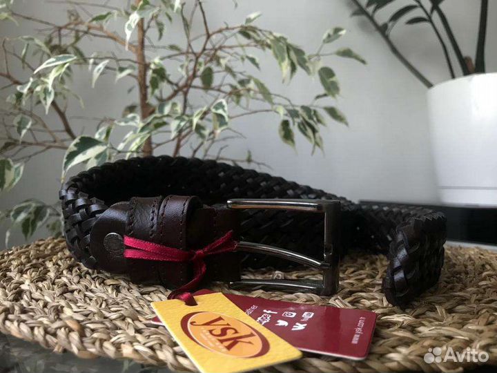 Ремень кожаный