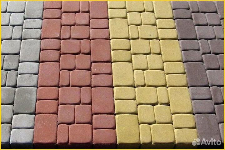 Тротуарная плитка. Брусчатка