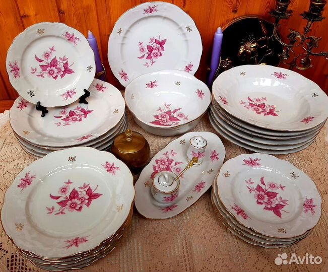 Сервиз столовый СССР Барановка