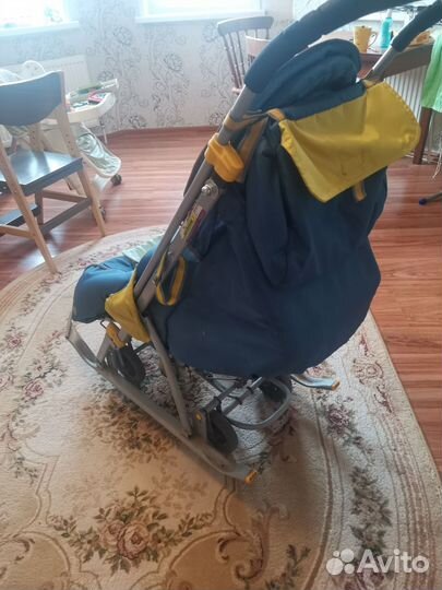 Детские санки коляска бу