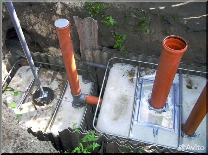 Септик под ключ. Рассрочка 12 мес