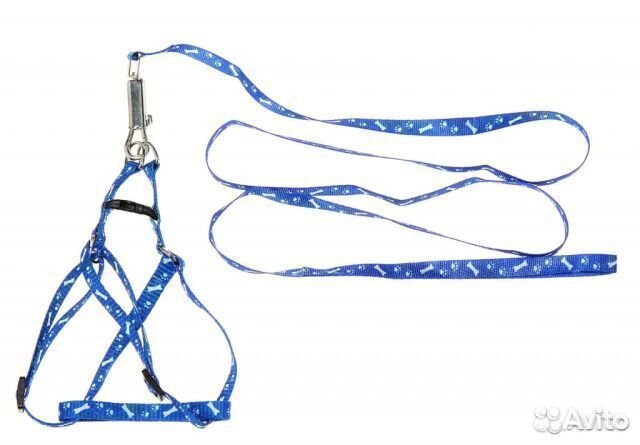 Шлейка поводок для кошек и собак Dog Chain