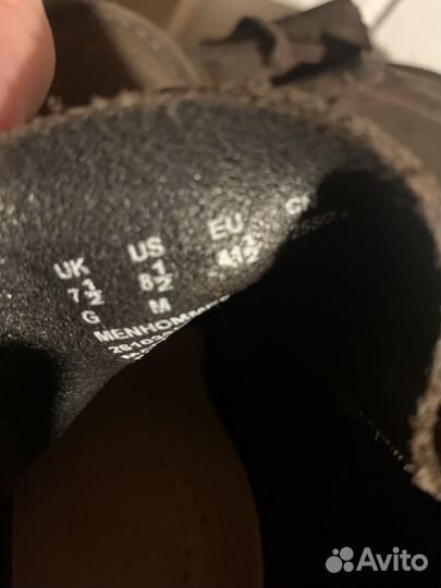 Мужские ботинки clarks