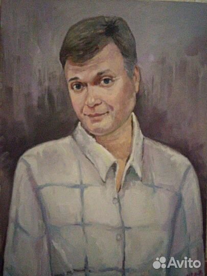 Живопись на заказ. Портрет по фото