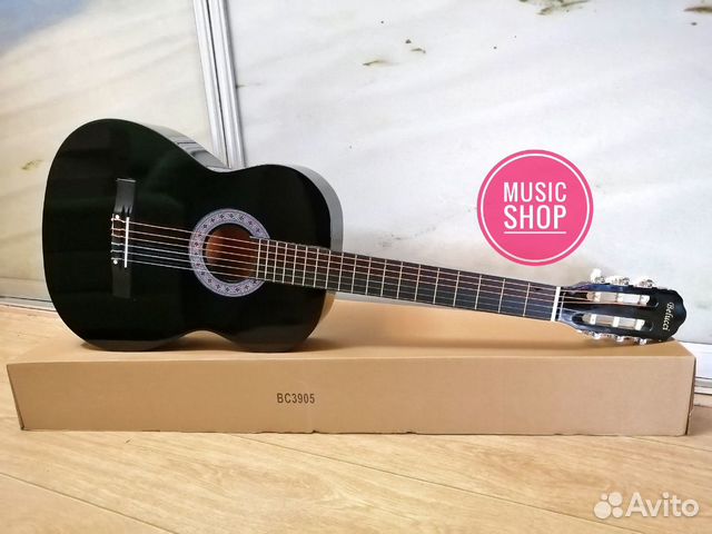 Гитара классическая новая в коробке
