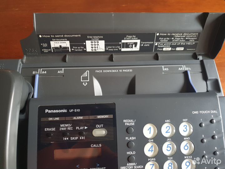 Телефакс с автоответчиком Panasonic