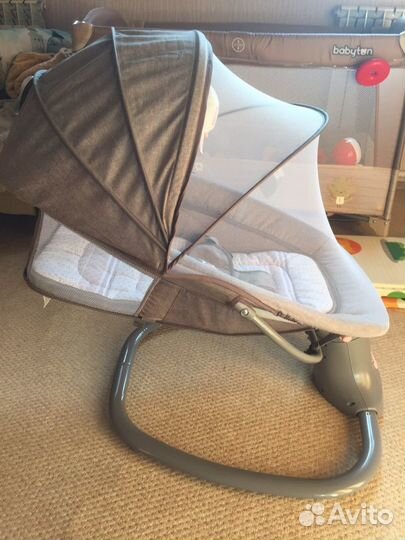 Детские электрокачели 0+